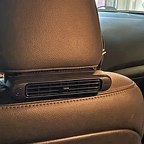 Автомобільний USB вентилятор з кріпленням на підголівник, 3 швидкості, чорний CF04, фото 5