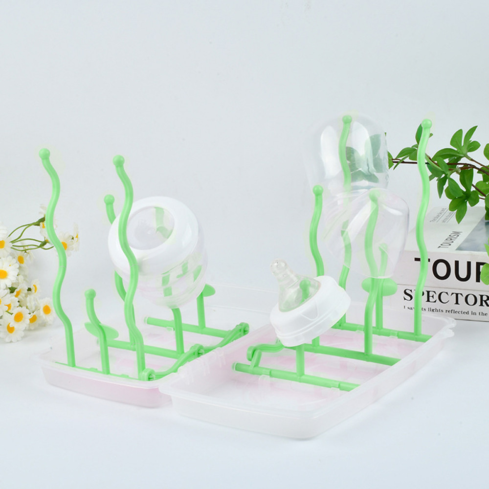 Сушарка для дитячих пляшок та сосок, 12 тримачів / Сушарка для сосок / Стійка для сушіння дитячих пляшок, фото 1