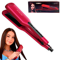 Випрямляч для волосся з керамічним покриттям 85Вт, від мережі, IPARAH P-120R / Плойка для волосся