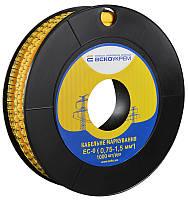 Маркування EC-0 0,75-1,5 кв.мм2 "земля"