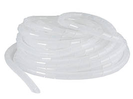 SWB-12 Спіраль біла-прозора (10м)