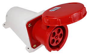 Розетка (гніздо) стаціонарна ГC 63А/5 3Р+N+РЕ (135)