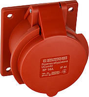 Розетка вбудована серії UCombi 5P 16A IP 44