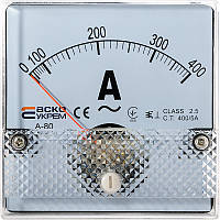 AC Амперметр 400/5А 80х80 модель А-80