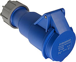 Розетка переносна серії UСombi 3P 16A IP 44