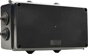 Розподільча  коробка серії UAtmo Jet Black 200*100*70 (уп. 8шт)