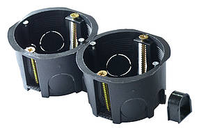 Установочна коробка під електророзетку в гіпсокартон