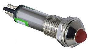 Сигнальна арматура AD22B-8  червона 220V AC