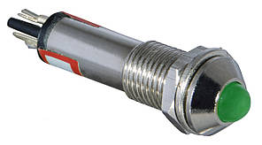 Сигнальна арматура AD22B-8  зелена 220V AC