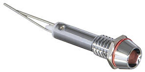 Сигнальна арматура AD22C-6  червона 24V AC/DC