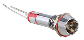 Сигнальна арматура AD22C-6 біла 220V AC