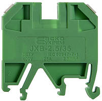 Клемник JXB 2,5/35 зелень