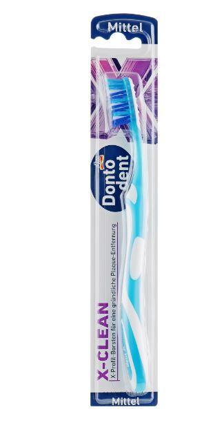 Зубна щітка Dontodent X-clean Mittel , 1 шт