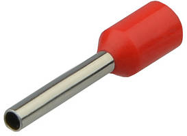 Наконечники трубчасті НТ 1,0-08 червоні (100 шт.)