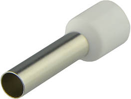 Наконечники трубчасті  НТ 16,0-12 білі (100 шт.)