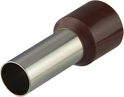 Наконечники трубчасті НТ 25,0-18 коричневі (100 шт.)