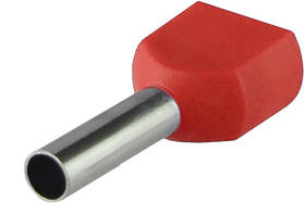 Наконечники трубчасті ТЕ 1,0-10 червоні (100 шт.)