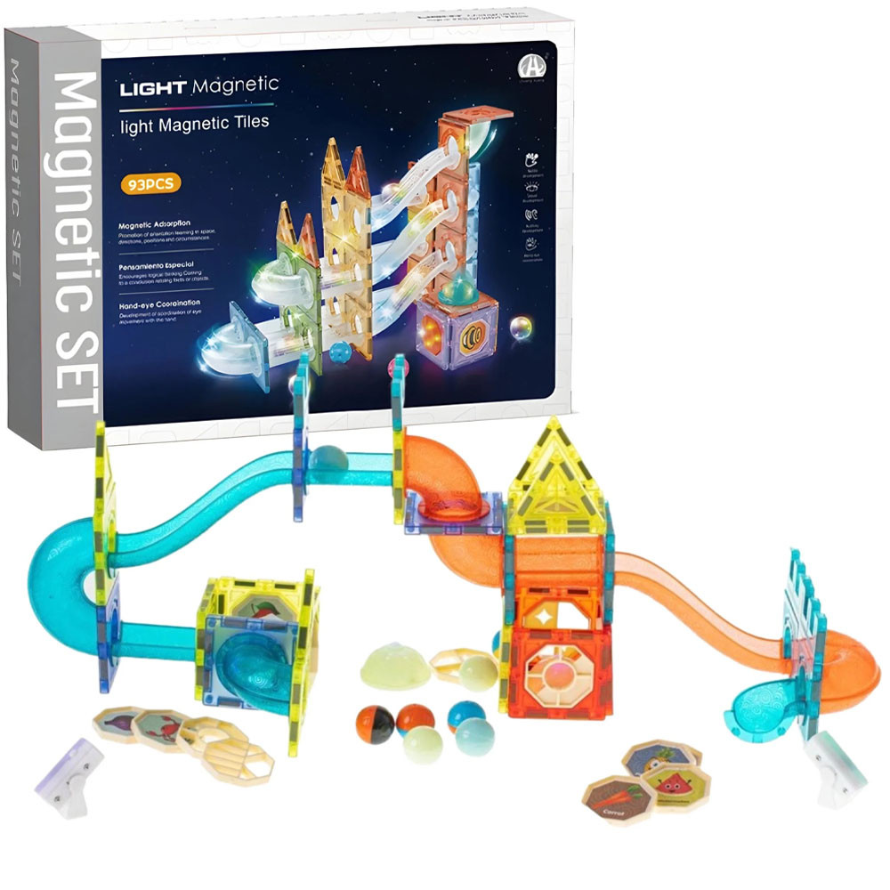 Магнітний конструктор для дітей, 90 деталей, CH1226 / Конструктор на магнітах / Конструктор магнітний, фото 1