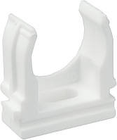 Кріплення для гофри біле 20 мм (уп.50шт)