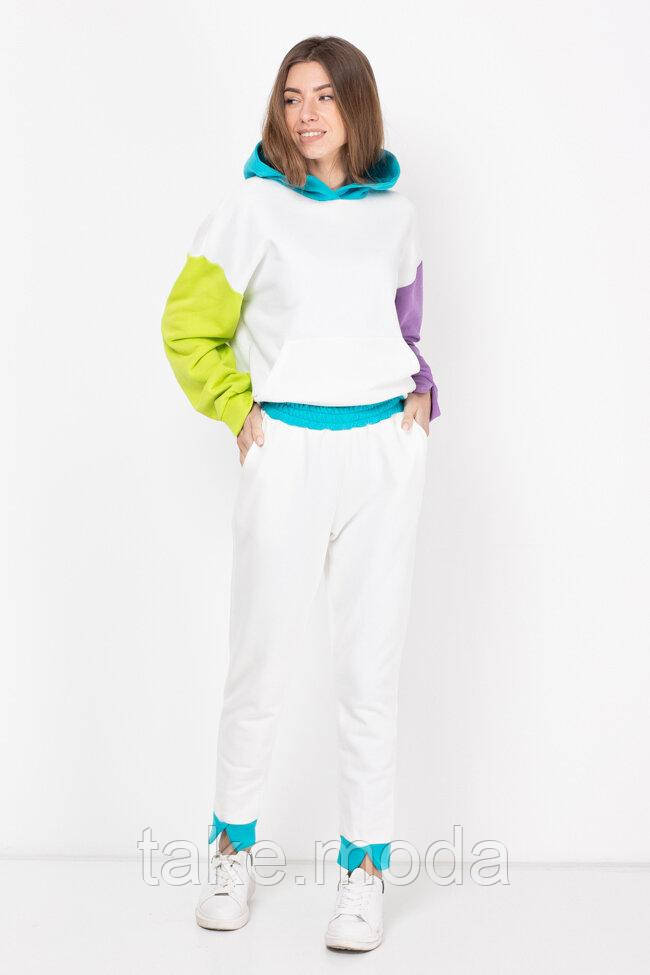 Бавовняні штани в стилі спорт шик Miho's S-M Білий ss210114_whi_S-M