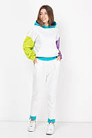 Бавовняні штани в стилі спорт шик Miho's S-M Білий ss210114_whi_S-M