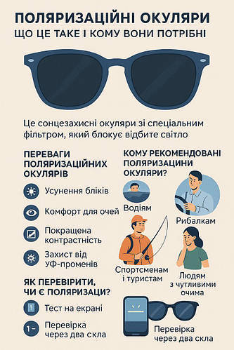 Поляризаційні окуляри: що це таке и кому вони потрібні