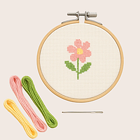 Фурнітура і набори для вишивки: хрестиком, гладдю, бісером та ін.