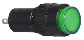 Сигнальна арматура AD22E-12DS зелена 220V АC