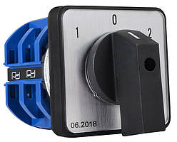 Перемикач пакетний типу ПКП SBI 32A/2.832 (1-0-2 2 полюса)