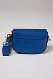 Крос-боді Takeasy Синій - Італійська жіноча сумка крос-боді з натуральної шкіри застібкою та знімним ремінцем (ss220132_ult_TU), фото 2