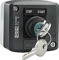 XAL-D142H29 Пост одномісний перемикач 2-позиційний з ключем