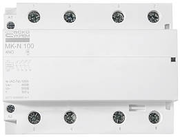 Модульний контактор MK-N 4P 100A 4NO 220V