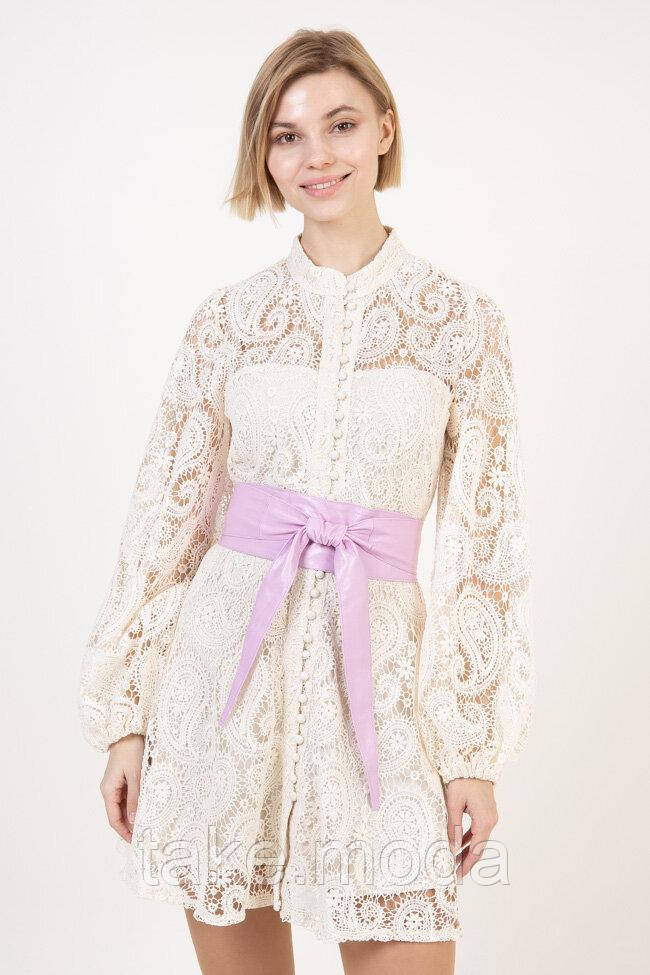 Широкий шкіряний ремінь TAKEASY TU Бузковий ss220160_lil_TU