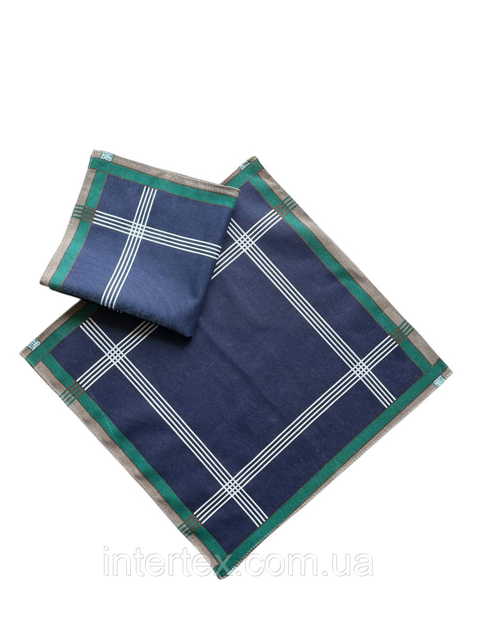 Чоловічий носовичок (ситець) 10 шт., фото 1