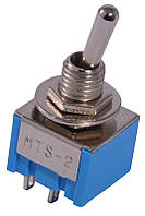 Тумблер MTS-211 (ON) — OFF 2Пол. *4Конт.