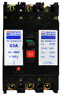 Автоматичний вимикач УКРЕМ ВА-2004N/125 3р 63А АСКО