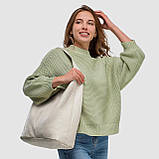 Хобо Takeasy Бежевий - Італійська жіноча м’яка сумка-хобо із натуральної шкіри без підкладки на блискавці (011943-bei-D37), фото 2