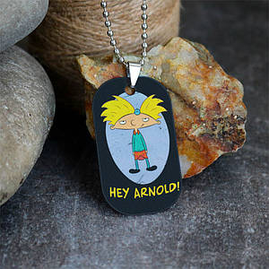 Кулон жетон Hey Arnold! "Головний герой" / Гей, Арнольде!