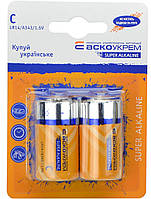 Батарейка лужна C.LR14.BL2 (blister 2)