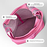 Хобо Takeasy Рожевий - Італійська жіноча м’яка сумка-хобо із натуральної шкіри без підкладки на блискавці (011943-pin-D101), фото 6