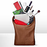 Хобо Takeasy Коричневий - Італійська жіноча м’яка сумка-хобо із натуральної шкіри без підкладки на блискавці (011943-bro-D17), фото 4