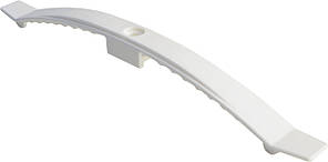 Кабельний затискач під дюбель (саморіз) 242 мм, білий, РA (10 шт)