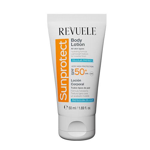 Сонцезахисний лосьйон для тіла Revuele Sunprotect SPF50+ Travel Size, 50 мл