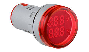 Світлосигнальна арматура з індикатором напруги (АС) та частоти серії U-ADM-VHz