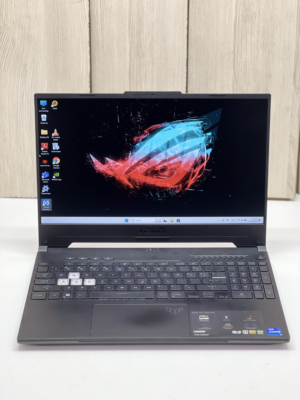 Ігровий ноутбук ASUS FX517ZM-AS73 |Intel I7-12650H | 1TB|DDR5-16GB/RTX 3060 6GB