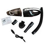 Бездротовий ручний автомобільний пилосос VACCUM CLEANER 120 Вт VAC-330| Автопилосос, фото 4