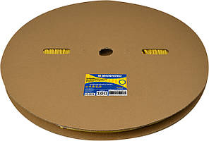 Термоусаджувальна трубка  4,0/2,0 (рулон 100м) жовта