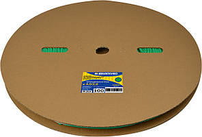 Термоусаджувальна трубка  4,0/2,0 (рулон 100м) зелена