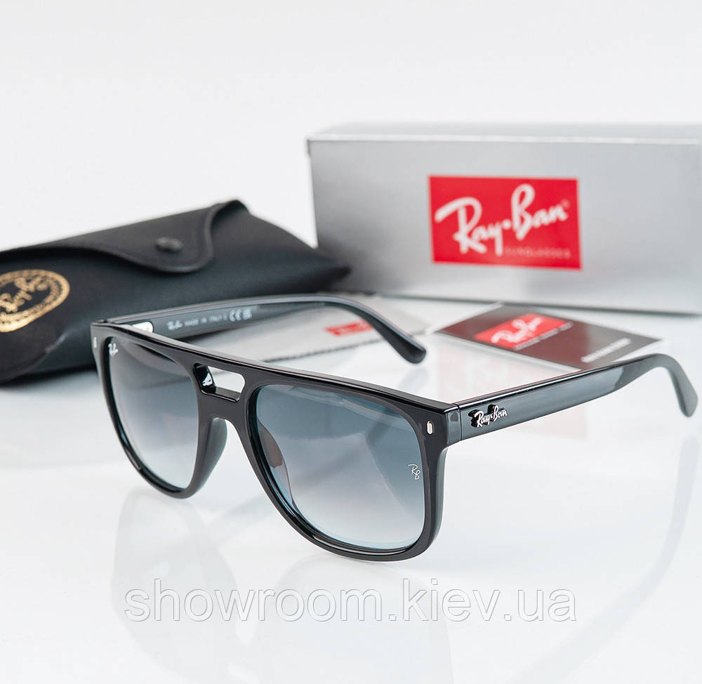 Чоловічі сонцезахисні окуляри Ray ban 2213 (901/32) Lux, фото 1