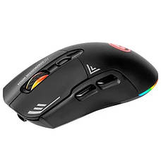 Бездротова ігрова комп'ютерна миша Marvo M803W BK 500mAh RGB підсвічування 6 кнопок 2.4G Type-C Чорний, фото 5